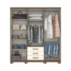 Guarda roupa Caju 6 portas Henn
